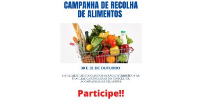 (Português) Campanha de Recolha de Alimentos – 30 e 31 de Outubro de 2021