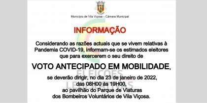 (Português) Informação de Locais e Horários de Funcionamento de Assembleias de Voto Antecipado em Mobilidade