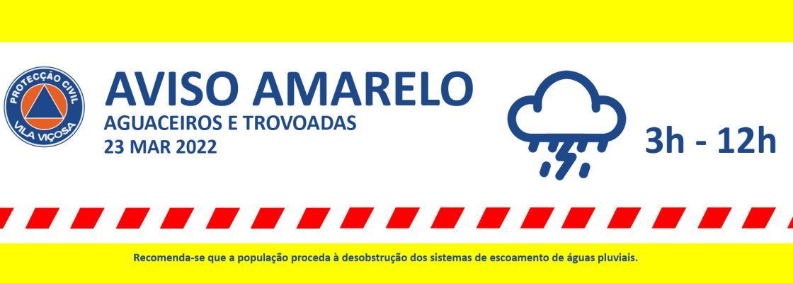 AVISO AMARELO!