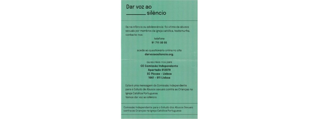 Dar Voz ao Silencio