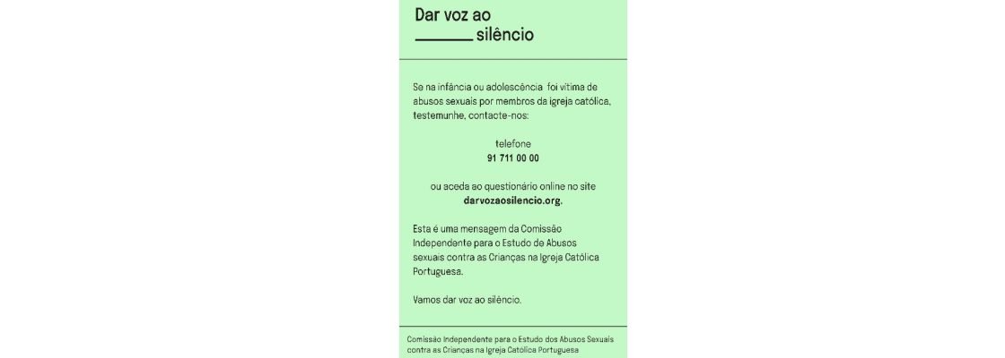 Dar Voz ao Silencio – Cartaz