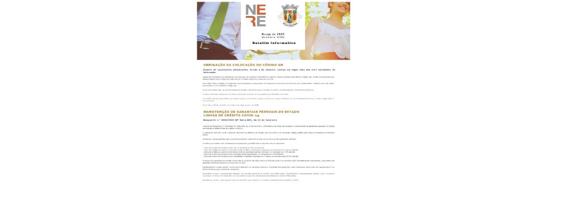 Newsletter NERE/Município de Vila Viçosa