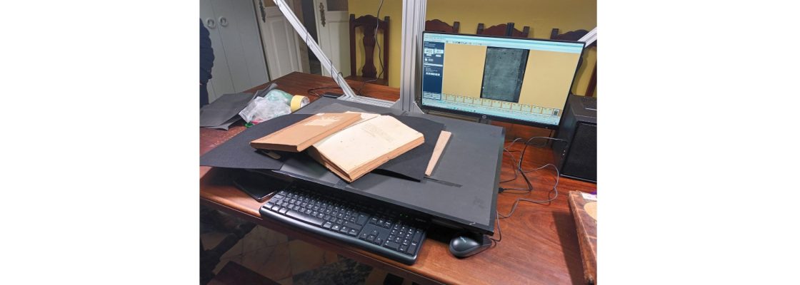 Digitalização de documentação do Arquivo Histórico Municipal!