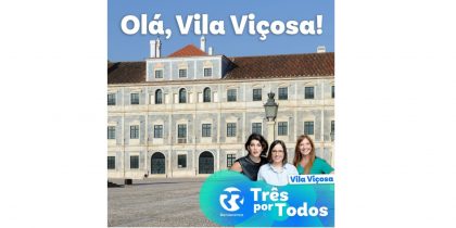 (Português) Três por Todos em Vila Viçosa – 25 Maio – A Não Perder!