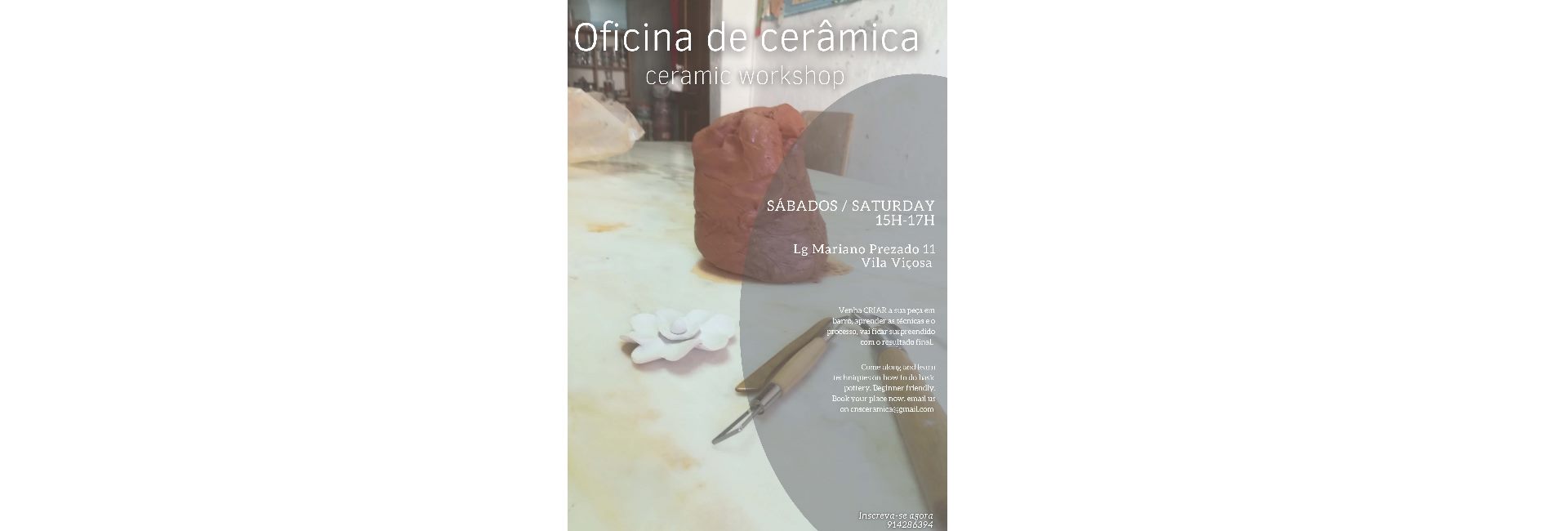 (Português) Workshop Cerâmica