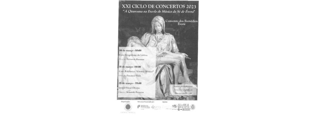 XXI Ciclo de Concertos “A Quaresma na Escola de Música da Sé de Évora