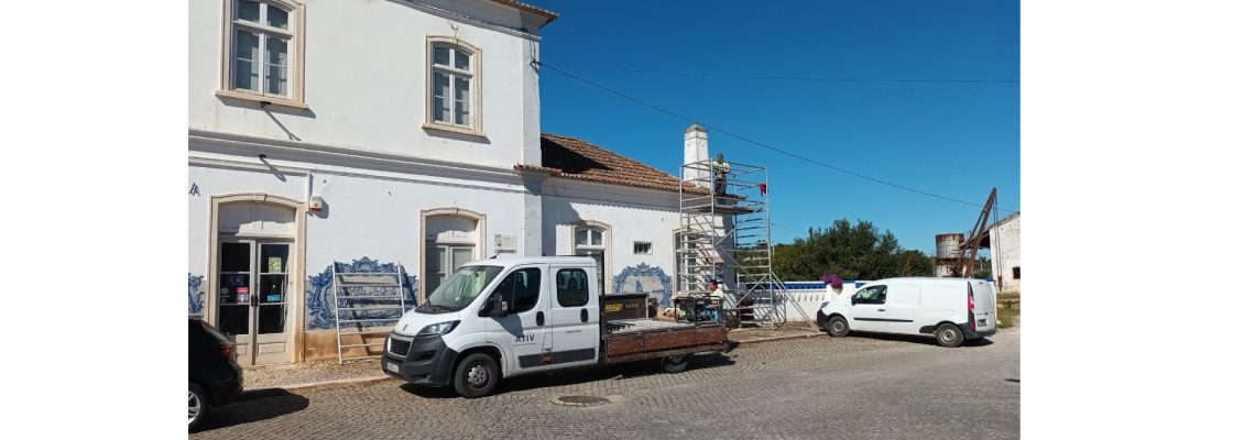 Início das Operações de Limpeza  – Museu Agricola e Etnográfico de Vila Viçosa