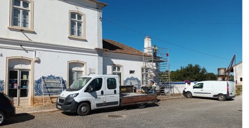 Início das Operações de Limpeza  – Museu Agricola e Etnográfico de Vila Viçosa