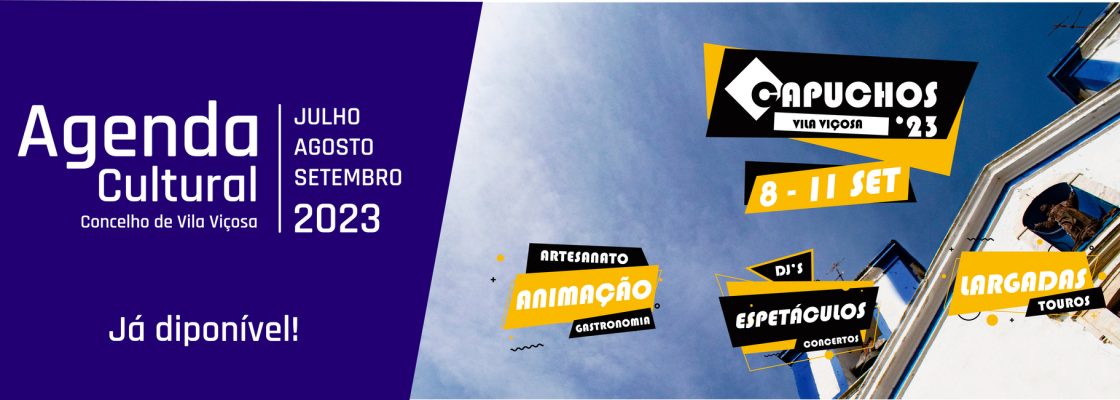 Agenda Cultural – Julho a Setembro 2023