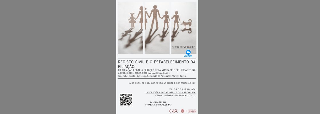 Curso-Breve de Registo Civil – CENor