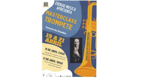 Masterclass de Trompete Orientada por Pedro Monteiro – 19 a 21 Abril