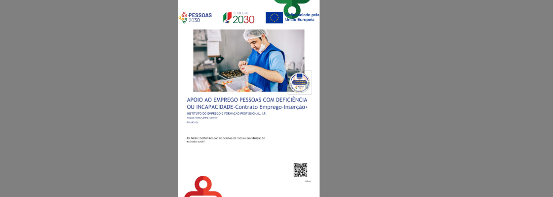 Apoio ao Emprego Pessoas com Deficiência ou Incapacidade – Contrato Emprego (IEFP)