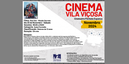 Cinema Vila Viçosa – Cineteatro Florbela Espanca (Novembro 2024)