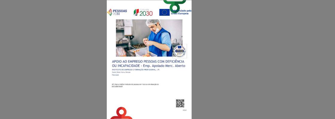 EAMA – Apoio ao Emprego com Deficiência ou Incapacidade