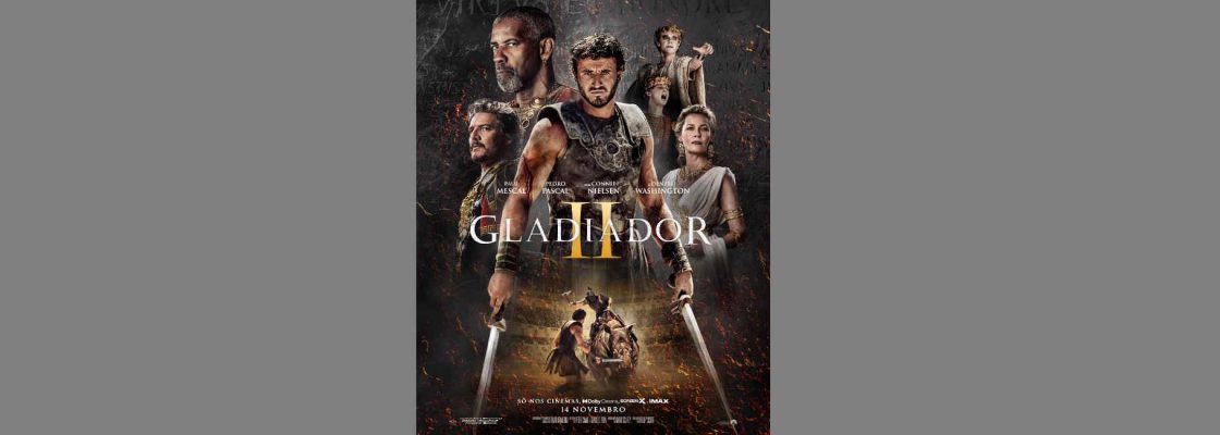 Cinema Vila Viçosa – Gladiador II (28 de Dezembro) – Cineteatro Florbela Espanca