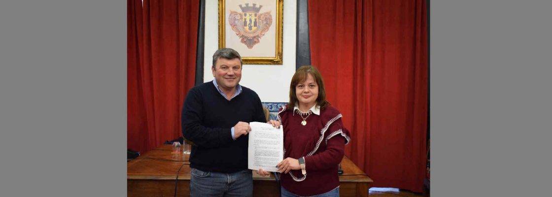 Município de Vila Viçosa Assina 1 Novo Contrato de Trabalho