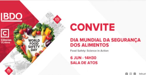 Dia Mundial da Segurança dos Alimentos – Food Safety: Science in Action (6 junho, 14h30)
