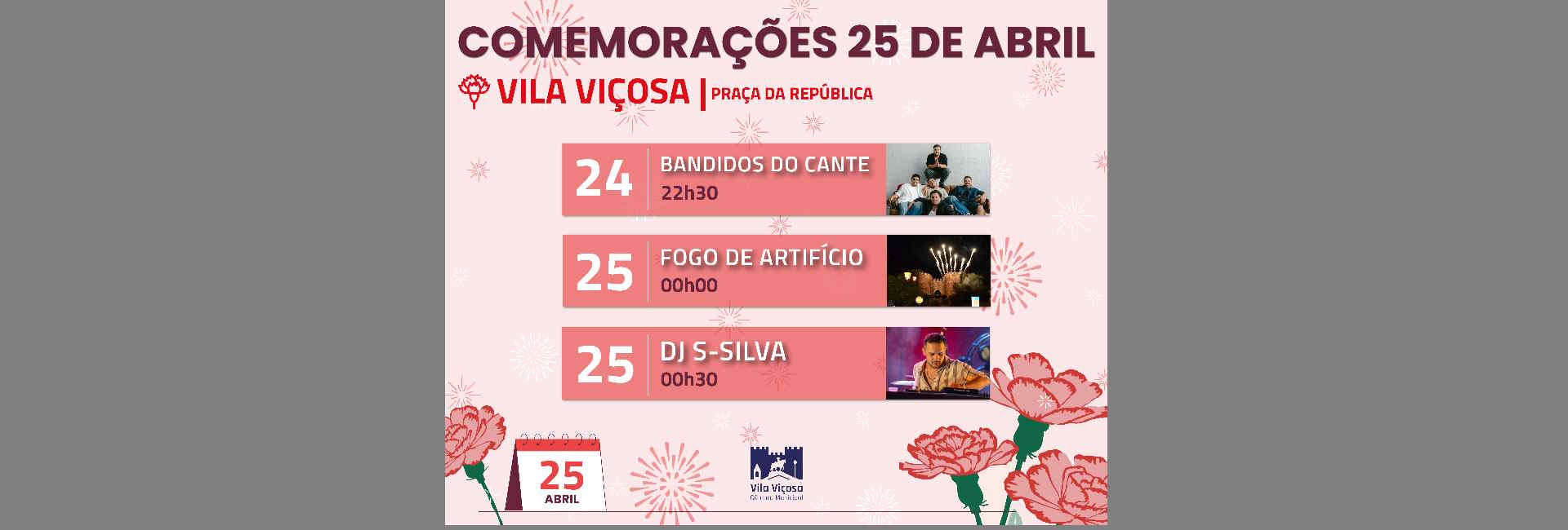 Comemorações 25 de Abril