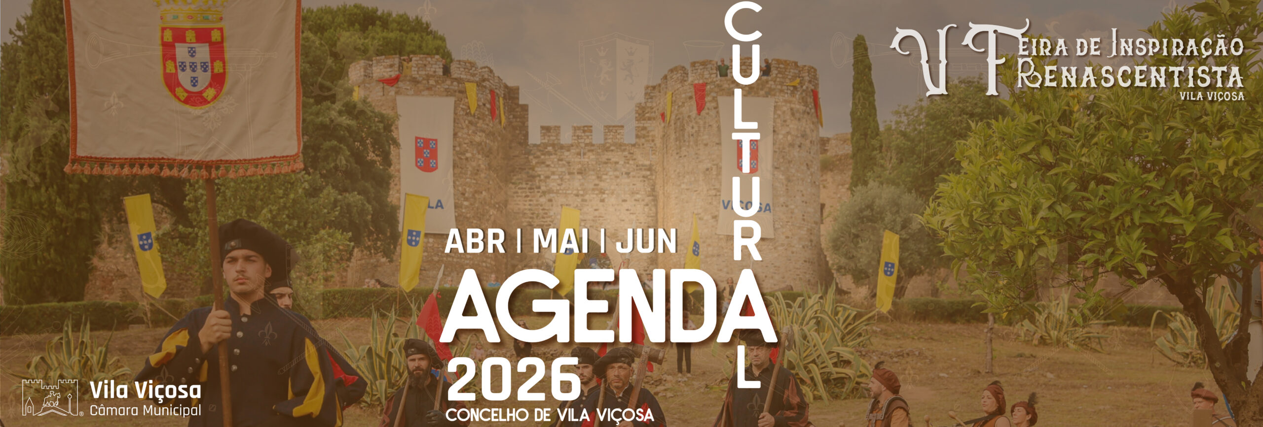 Agenda Cultural 2º Trimestre – Abril, Maio, e Junho 2026