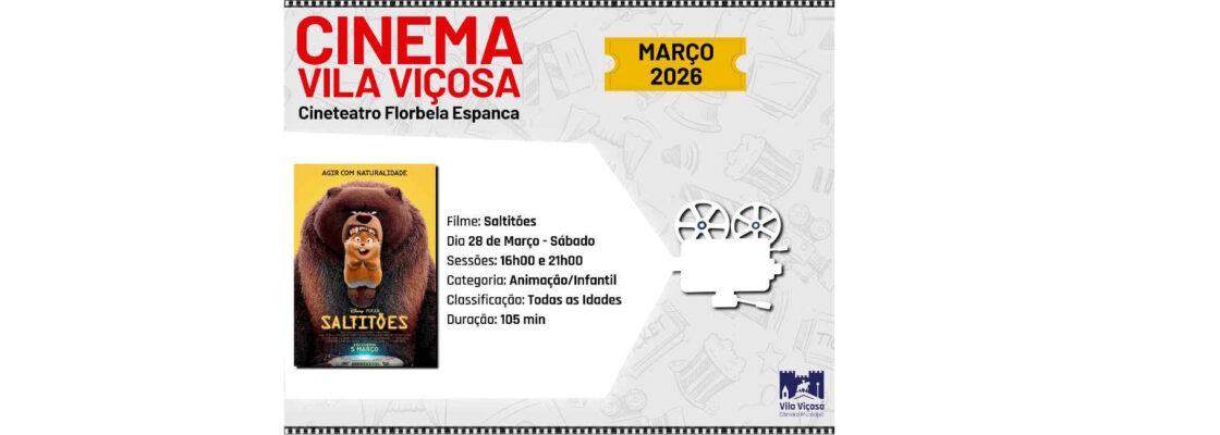 Filme em Exibição SALTITÕES – 28 de Março 2026