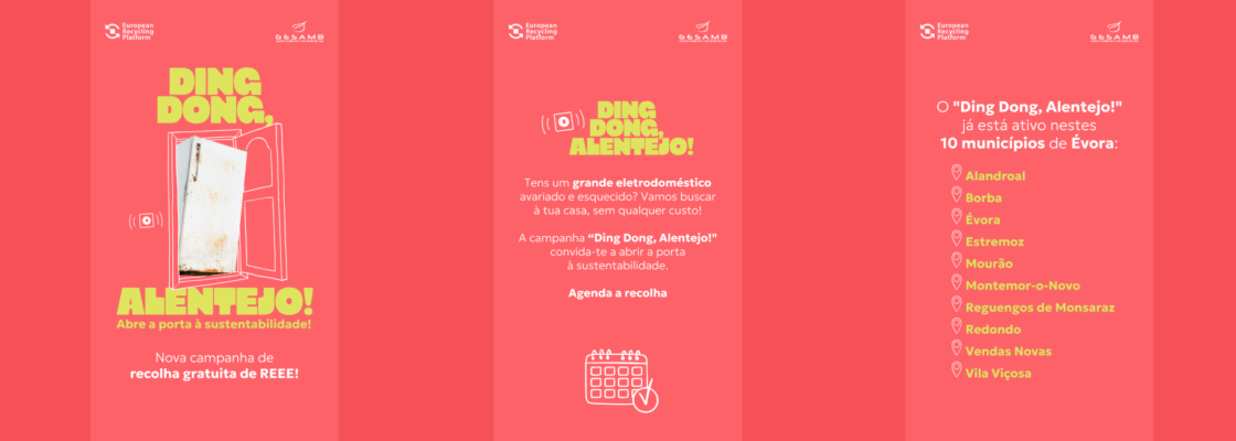 SERVIÇO DE RECOLHA PORTA-A-PORTA | EQUIPAMENTOS ELÉTRICOS E ELETRÓNICOS