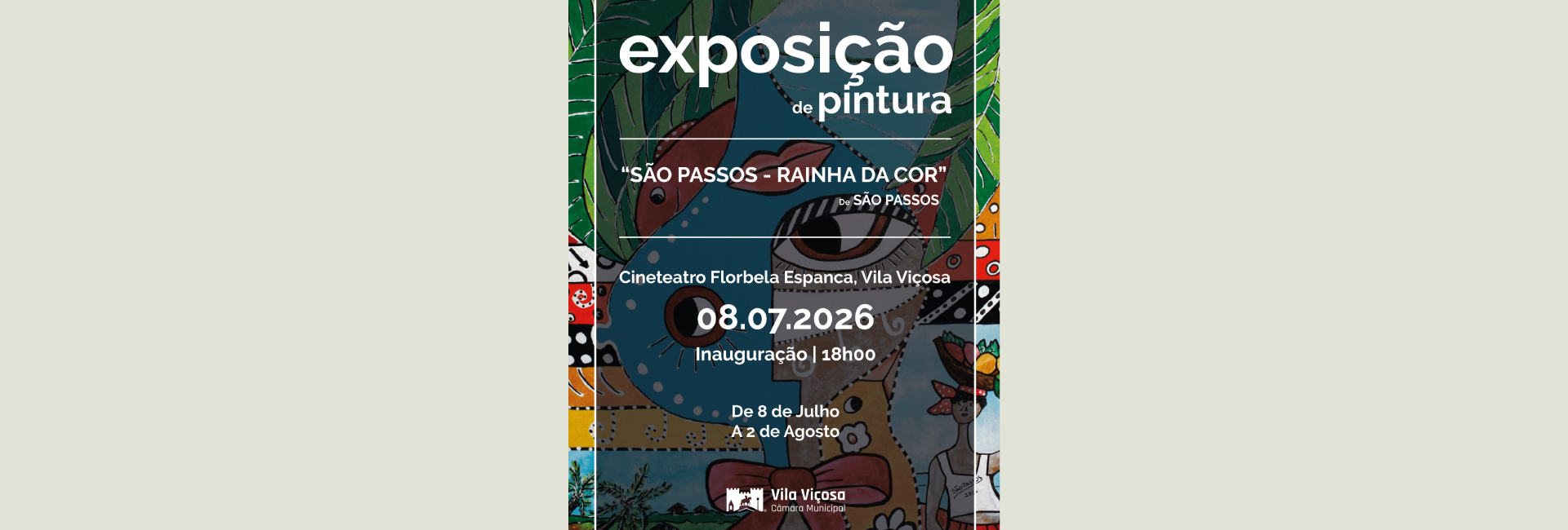 Exposição de Pintura “São Passos – Rainha da Cor”