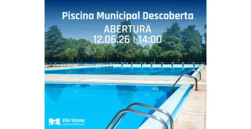 ABERTURA DAS PISCINA MUNICIPAL DESCOBERTA | 12 JUNHO 2026