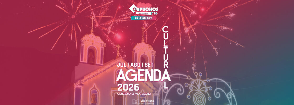 Agenda Cultural | JUL | AGO | SET | 2026