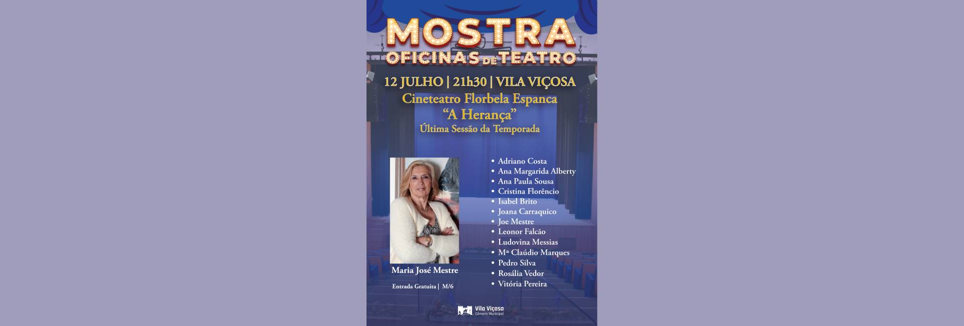 Mostra de Teatro “A Herança”