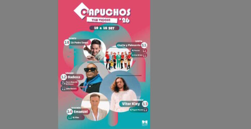Festa dos Capuchos 2026 – Cartaz Completo